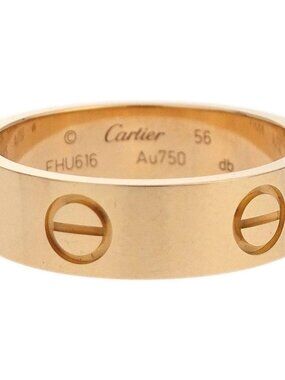Cartier Love Ring Au750 FHU616 #56 Jewelry 187600